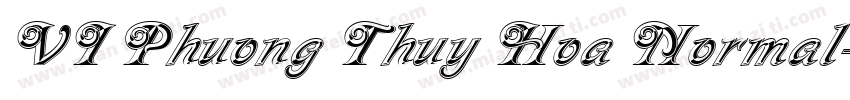 VI Phuong Thuy Hoa Normal字体转换